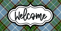 Thumbnail for Welcome Sign Dco-00136 For Wreath 6X12 Metal 8X10
