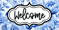 Thumbnail for Welcome Sign Dco-00160 For Wreath 6X12 Metal 6 X 12