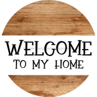 Thumbnail for Welcome Sign, Everyday Sign, DCO-00573, Sign For Wreath, 10