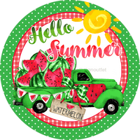 Thumbnail for Welcome Sign, Summer Sign, Watermelon Sign, DECOE-4055, 10