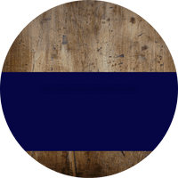 Thumbnail for Welcome To Our Home Sign Blank Navy Stripe Wood Grain Decoe-2927-Dh 18 Round