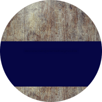Thumbnail for Welcome To Our Home Sign Blank Navy Stripe Wood Grain Decoe-2928-Dh 18 Round