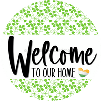 Thumbnail for Welcome To Our Home, St Patricks Day Sign, DECOE-4023, 10
