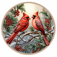 Thumbnail for Winter Sign, Cardinal Sign, DCO-00421, Sign For Wreath, 10