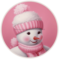 Thumbnail for Winter Sign, Snowman Sign, DCO-00499, Sign For Wreath, 10