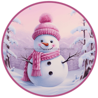 Thumbnail for Winter Sign, Snowman Sign, DCO-00510, Sign For Wreath, 10