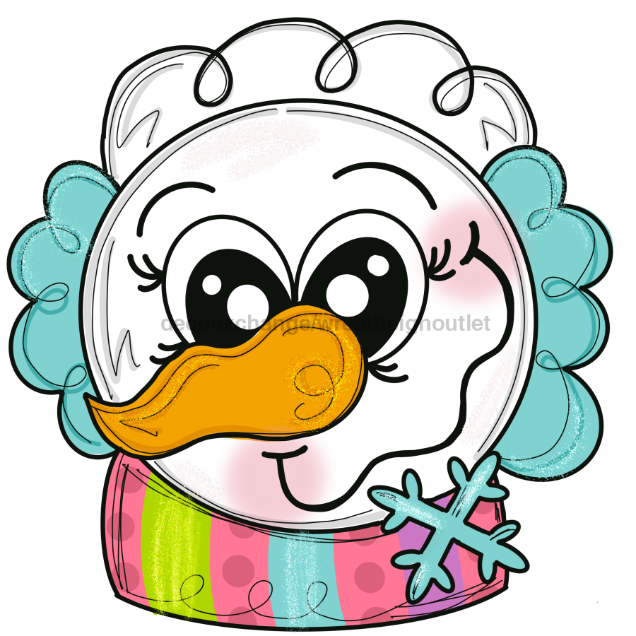 Winter Snowman Door Hanger Mj-W-00041 22‚Äô Wood