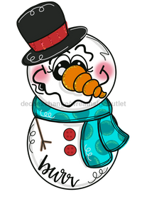 Thumbnail for Winter Snowman Door Hanger Mj-W-00042 22‚Äô Wood