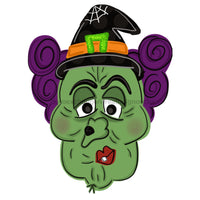 Thumbnail for Witch Face Door Hanger, MJ-W-00108-DH, 22in Wood Door Hanger
