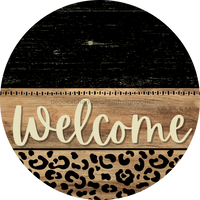 Thumbnail for Wooden Welcome Door Hanger, DCO-13714-DH, 18in Wood Sign