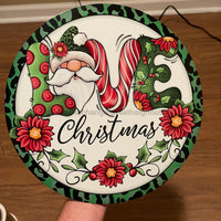 Thumbnail for LOVE Christmas 12" Wreath Sign - DECOE-026