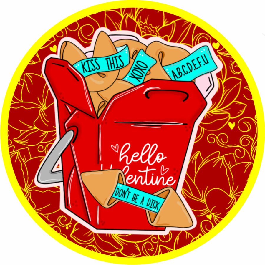 Anti Valentine Valentine Funny 10" Metal Wreath Sign - CR-027