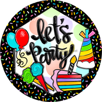 Thumbnail for Wreath Sign, Birthday Sign, 10