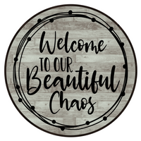 Thumbnail for Chaos Family 18" Wood Door Hanger - DECOE-102-DH