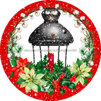 Thumbnail for Wreath Sign, Christmas Sign, 10