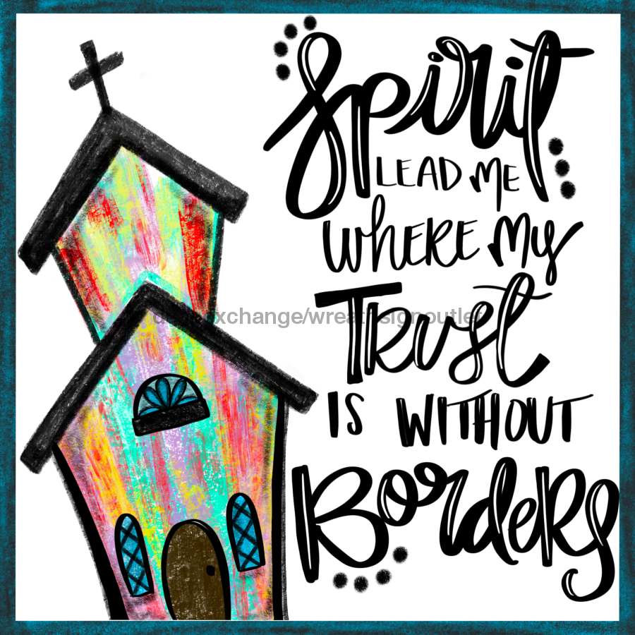 Wreath Sign, Christmas Sign, Church Sign, 10x10", Metal Sign DECOE-921, Sign For Wreath, DecoExchange - DecoExchange