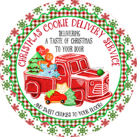 Thumbnail for Wreath Sign, Christmas Sign, Christmas Cookies Sign, DECOE-2076, Sign For Wreath, DecoExchange - DecoExchange¬Æ