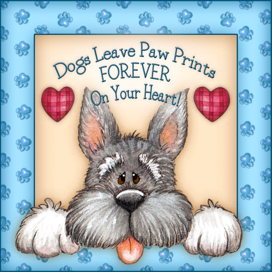 Dog 10x10" Metal Wreath Sign - DECOE-228