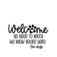 Thumbnail for Wreath Sign, Dog Sign, Welcome Sign, DECOE-1072, Sign For Wreath, DecoExchange - DecoExchange¬Æ