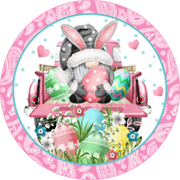 Thumbnail for Easter Spring 18" Wood Door Hanger - DECOE-269-DH
