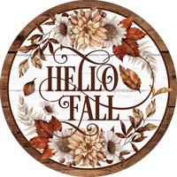 Thumbnail for Wreath Sign, Fall Sign, Harvest Sign, DECOE-2113, Sign For Wreath, Round Sign, DecoExchange - DecoExchange¬Æ