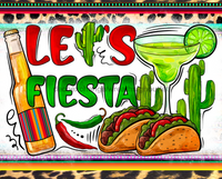 Thumbnail for Wreath Sign, Fiesta Sign, 8x10