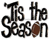 Thumbnail for Wreath Sign, Football Sign, Black and Gold Football, Sports Sign, 8x10