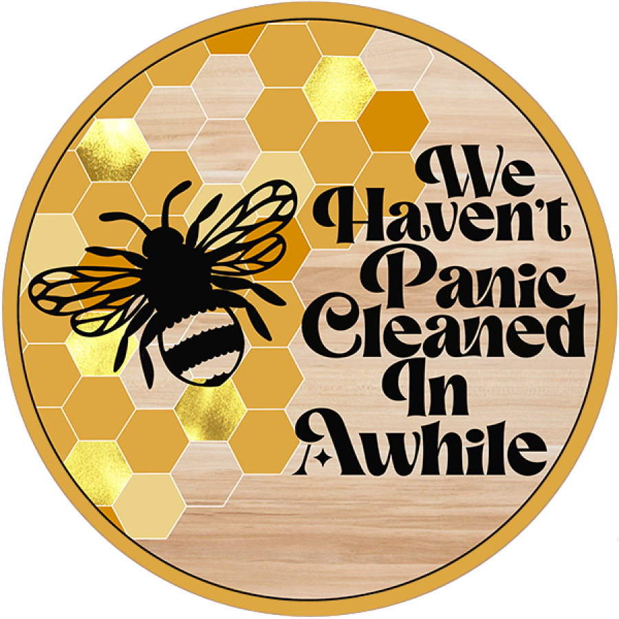 Funny Bee 18" Wood Door Hanger - CR-048-DH