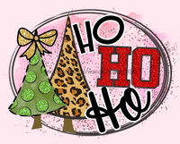 Thumbnail for Wreath Sign, Ho Ho Ho, Pink Christmas Sign, 8