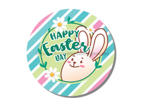 Thumbnail for Wreath Sign, Pastel Easter Sign, Easter Bunny Sign, DECOE-464, Sign For Wreath, DecoExchange - DecoExchange
