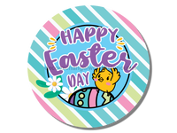 Thumbnail for Wreath Sign, Pastel Easter Sign, Easter Chick Sign, DECOE-466, Sign For Wreath, DecoExchange - DecoExchange