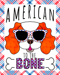 Thumbnail for Wreath Sign, Patriotic Dog Sign, USA Sign, 8x10