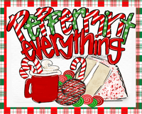 Thumbnail for Wreath Sign, Peppermint Everything, Christmas Sign, 8