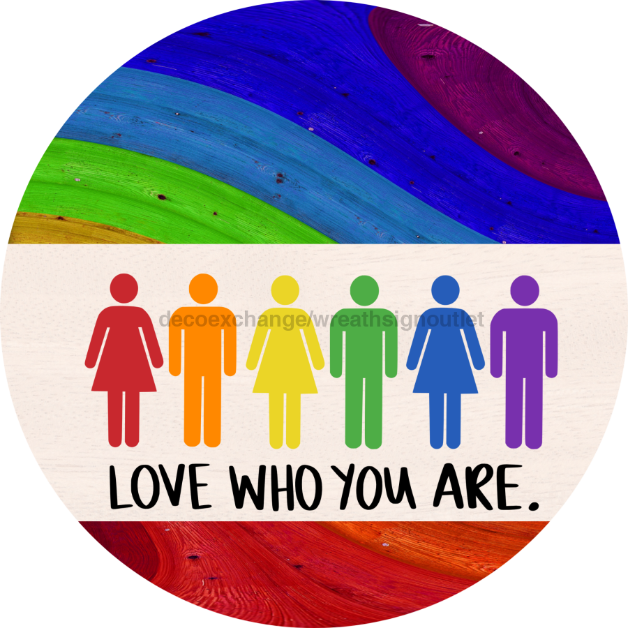 Wreath Sign, Pride Sign, DECOE-2038, Sign For Wreath, Round Sign, DecoExchange - DecoExchange¬Æ