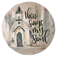 Thumbnail for Wreath Sign, Religious Sign, Church Sign, DECOE-1018, Sign For Wreath, DecoExchange - DecoExchange¬Æ