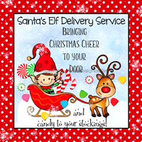 Thumbnail for Wreath Sign, Santa Sleigh Sign, Christmas Sign, 10x10