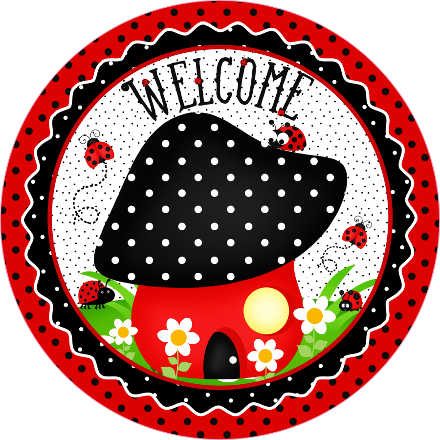 Welcome 18" Wood Door Hanger - DECOE-261-DH