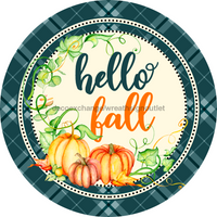 Thumbnail for Wreath Sign, Welcome Fall, Hello Fall Sign, 12