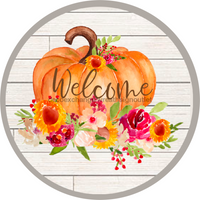 Thumbnail for Wreath Sign, Welcome Sign, Fall Sign, 12