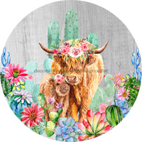 Thumbnail for Wreath Sign, Yak Sign, Western Sign, 12