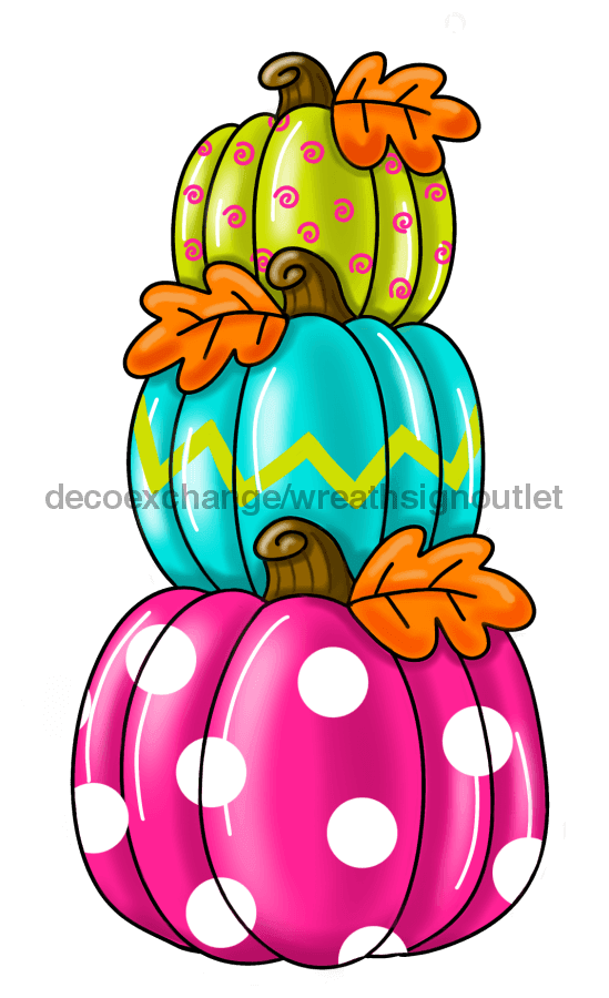 Fall Sign, Pumpkin Stack, Autumn Sign, wood sign, PCD-W-040 door hanger, fall