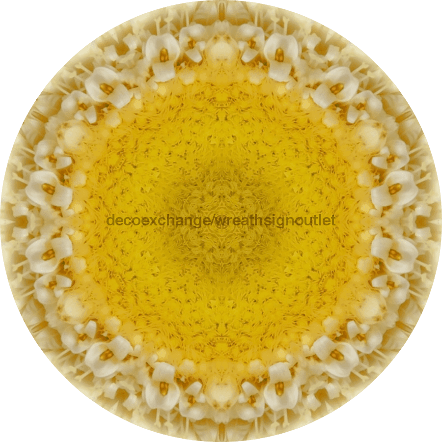 Geometric Flower Center Sunflower Decoe-Fc-0010 6 metal