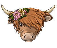 Thumbnail for Highland Cow Sign, Country Sign, Yak Sign, wood sign, PCD-W-029 door hanger, summer, fall, pet