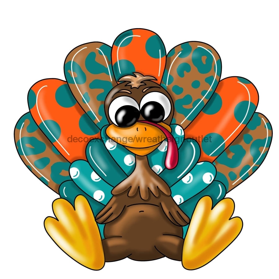 Turkey Sign, Fall Sign, Autumn Sign, wood sign, PCD-W-015 door hanger, fall