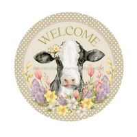 Thumbnail for Welcome Sign, Cow Sign, VINYL-DECOE-4060, 10