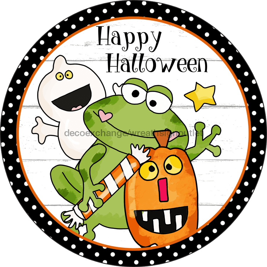 Wreath Sign, Christmas Sign, Snowman Sign, DECOE-2110, Sign For Wreath, Round Sign, DecoExchange - DecoExchange