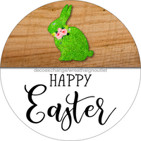 Thumbnail for Wreath Sign, Easter Sign, Happy Easter, 18
