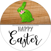 Thumbnail for Wreath Sign, Easter Sign, Happy Easter, 12