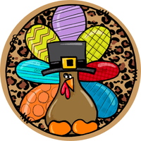 Thumbnail for Wreath Sign, Fall - Turkey 18