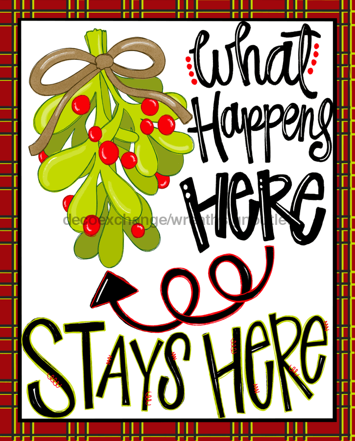 Wreath Sign, Funny Christmas Sign, 8x10", Metal Sign, DECOE-926-1, Sign For Wreath, DecoExchange - DecoExchange